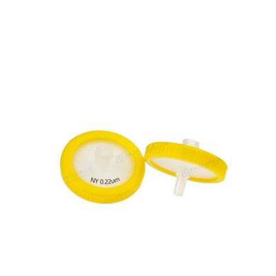 33mm Nylon Syringe Filter 0.22um with Outer Ring and Printing